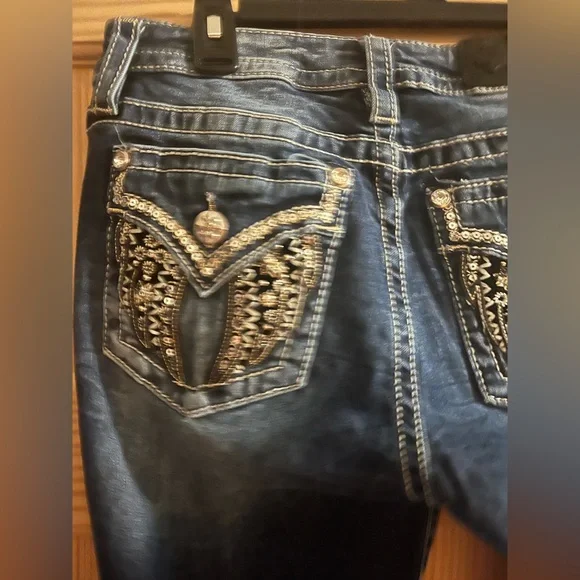 Miss Me Jeans Hailey Skinny Size 30 - Picture 5 of 8